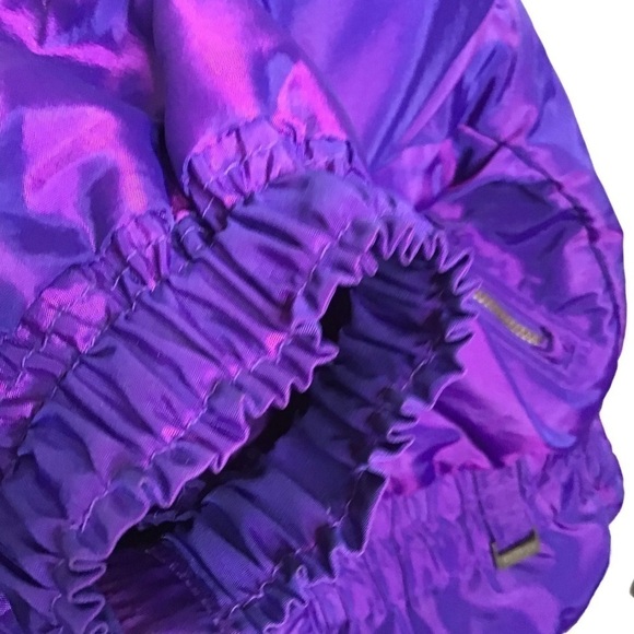 Vintage Edelweiss Purple Iridescent Ski Jacket. - Picture 14 of 16